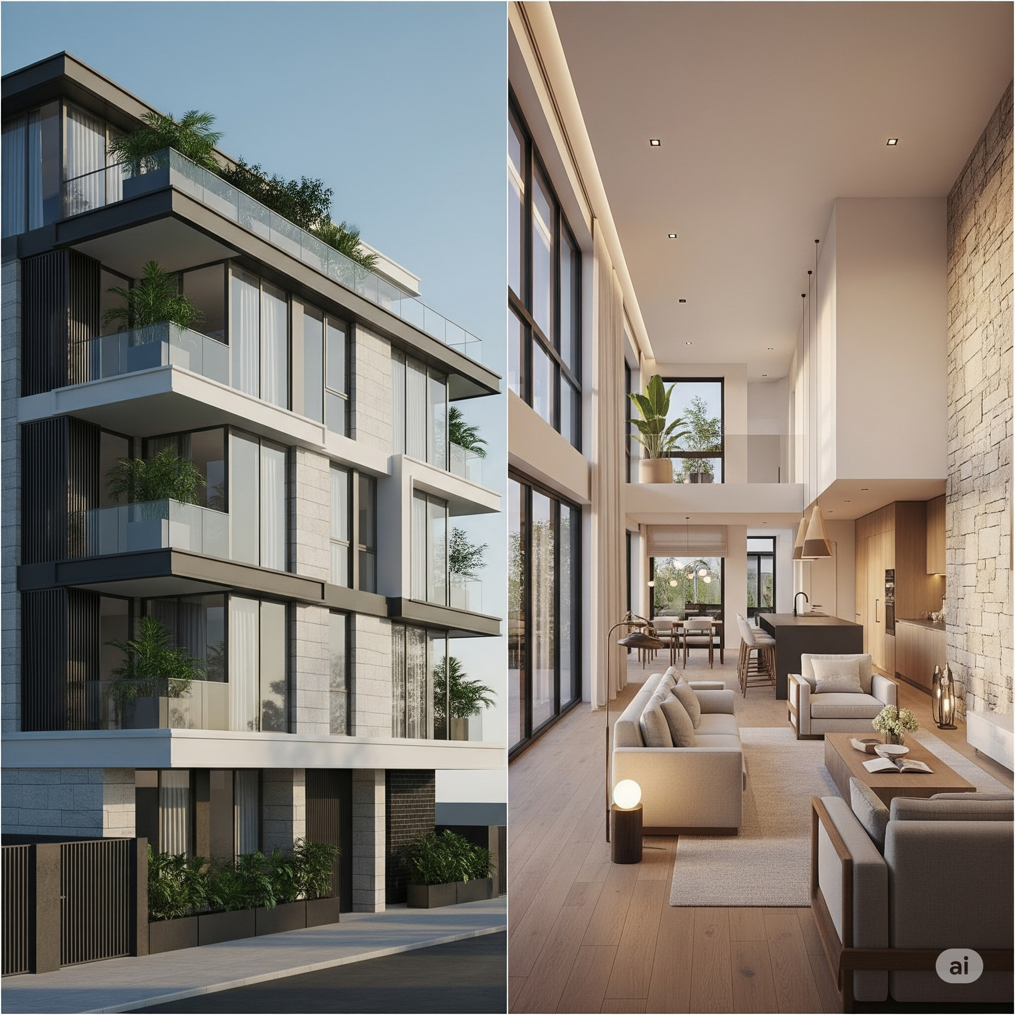 3D Elevation & Interior